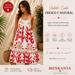 VESTIDO TIRANTE FINO CORTO MIRKA