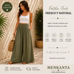 PANTALON DEBORA LARGO LISO FAJIN