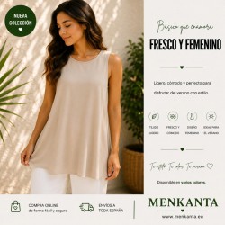 BLUSA LISA INAYA CUELLO RENDODO 