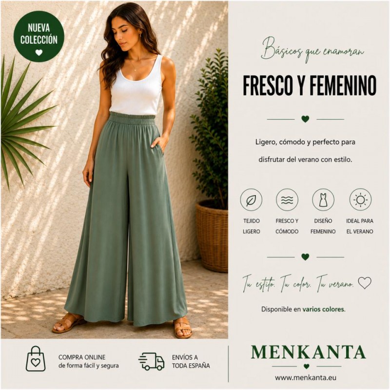 PANTALON LARGO INAYA 