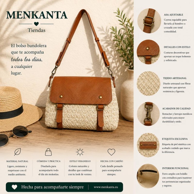 BOLSO BANDOLERA CALI BANDOLERA CORTA