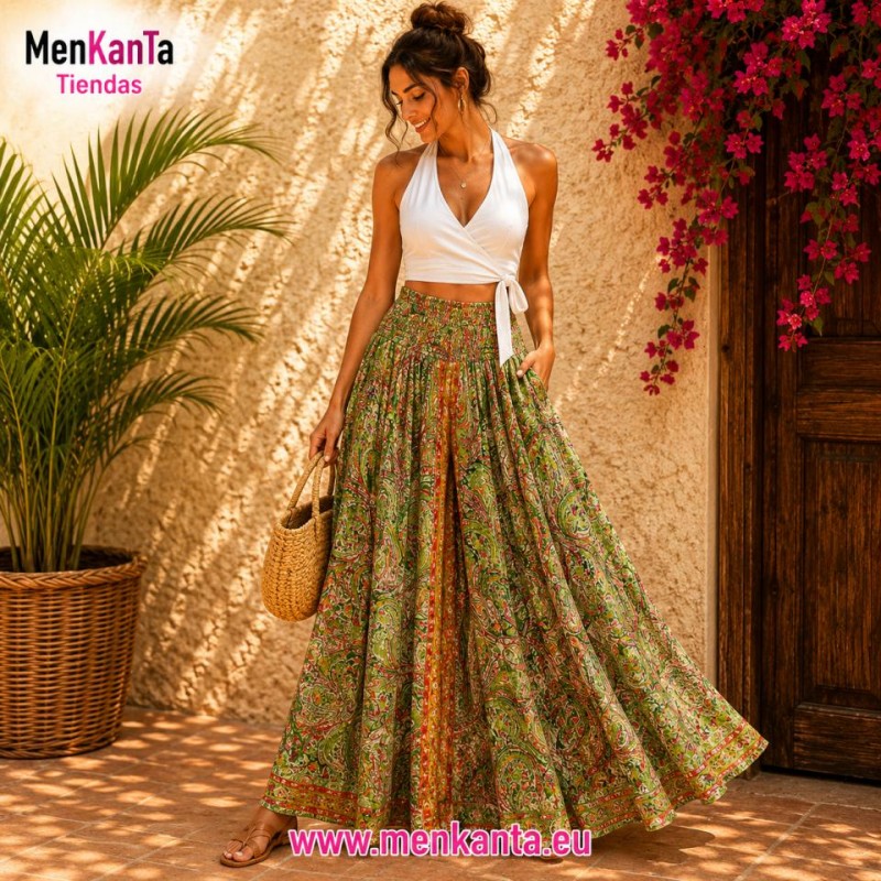 FALDA PANTALON ETNICA ERKA
