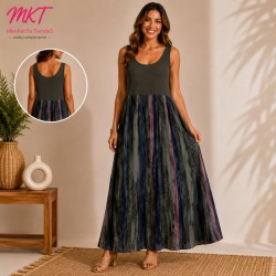 VESTIDO YONI LARGO SIN MANGA