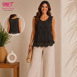 BLUSA BLUSA ROCIO SIN MANGA 