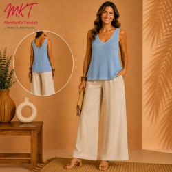 BLUSA COLOR LISA TIRANTE ANCHO 