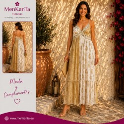  VESTIDO KIRAN LARGO TIRANTE FINO