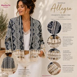 CHAQUETA ALLEGAR MANGA LARGA MONEDAS II