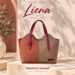 BOLSO ASAS Y BANDOLERA COLECCION LIENA