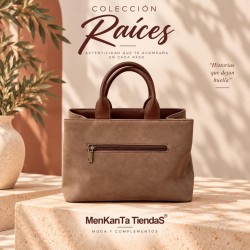 BOLSO DOS ASAS COLECCION RAICES 