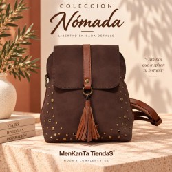 MOCHILA BANDOLERA COLECCION NÓMADA 