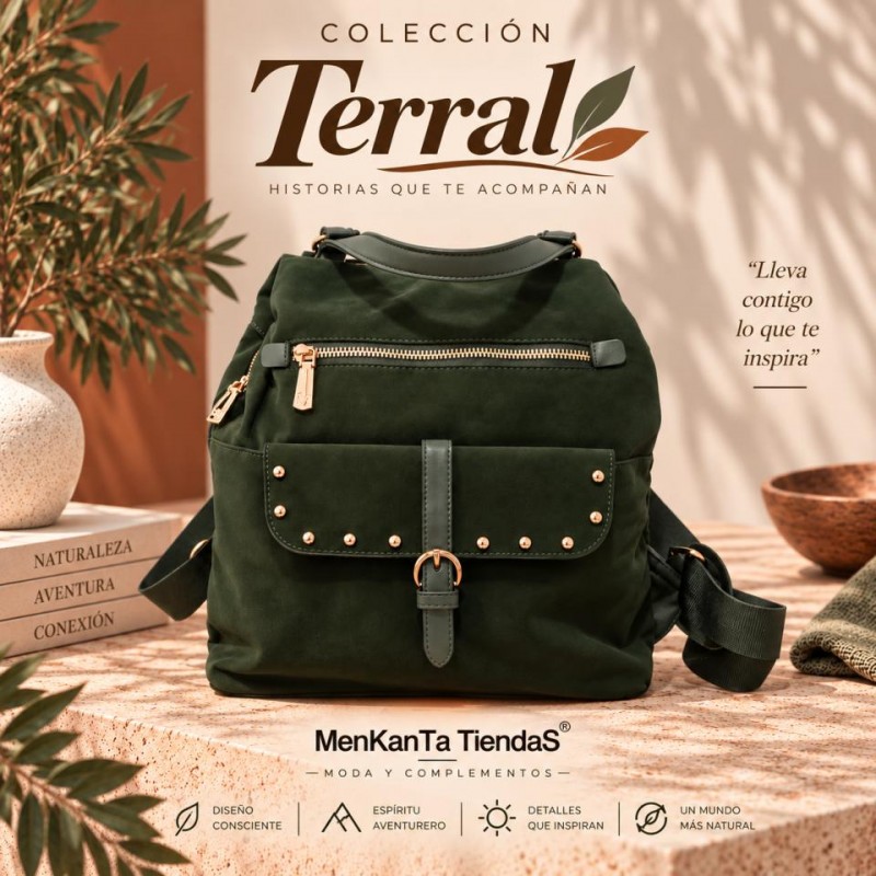 MOCHILA CON ASAS COLECCION TERRAL