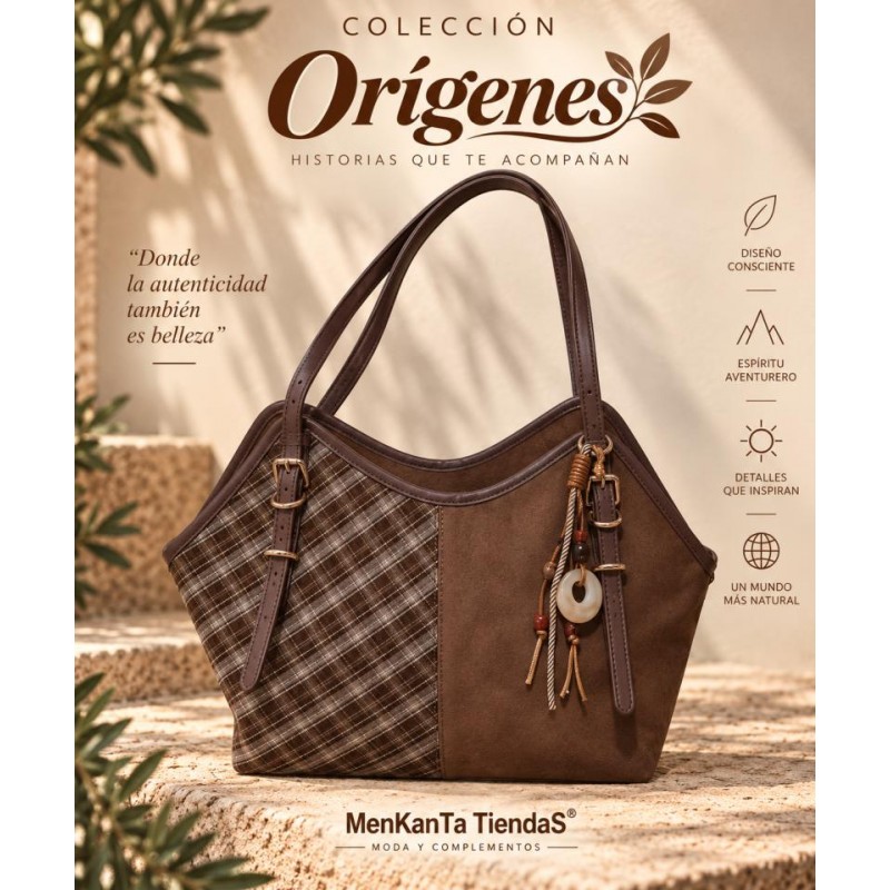 BOLSO DOS ASAS LARGAS COLECCON ORIGENES