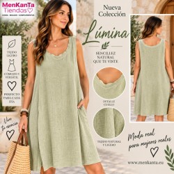 VESTIDO COLECCION LUMINA TIRANTE