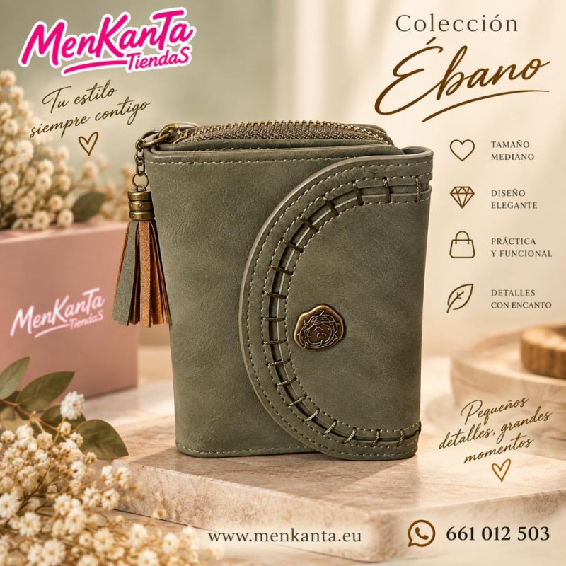 CARTERA BILLETERA COLECCION EBANO PQ