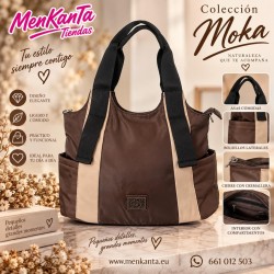 BOLSO COLECCION MOKA DOS ASAS 
