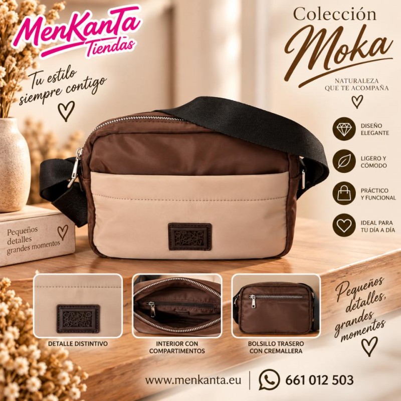 BOLSO COLECCION MOKA BANDOLERA PQ