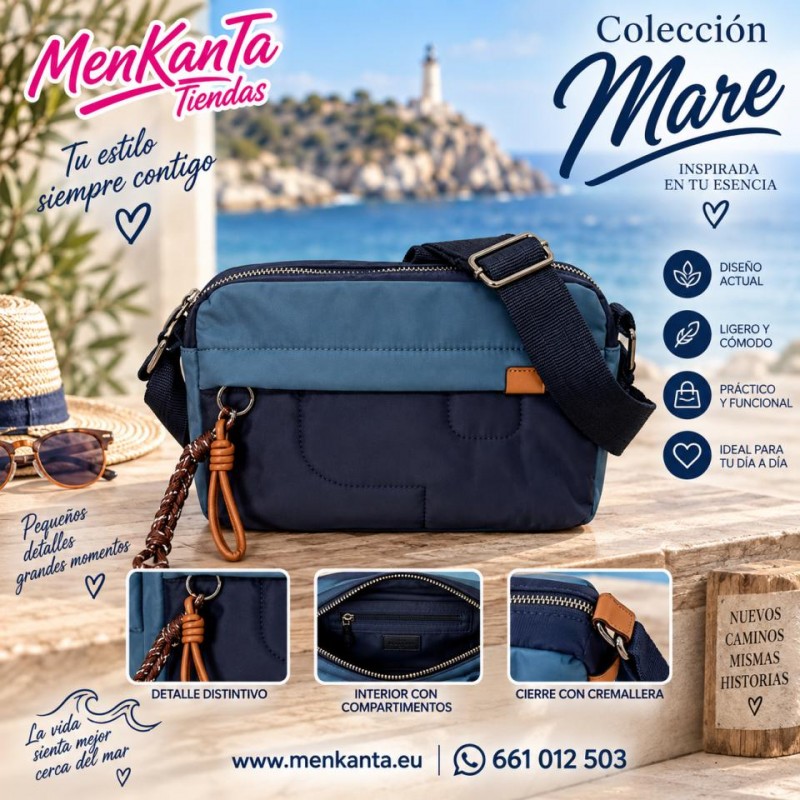 BOLSO BANDOLERA  COLECCION MARE PQ