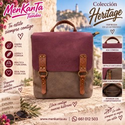 MOCHILA COLECCION HERITAGE BICOLOR