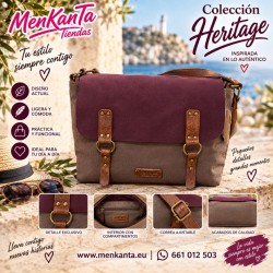 BOLSO BANDOLERA COLECCION HERITAGE BICOLOR