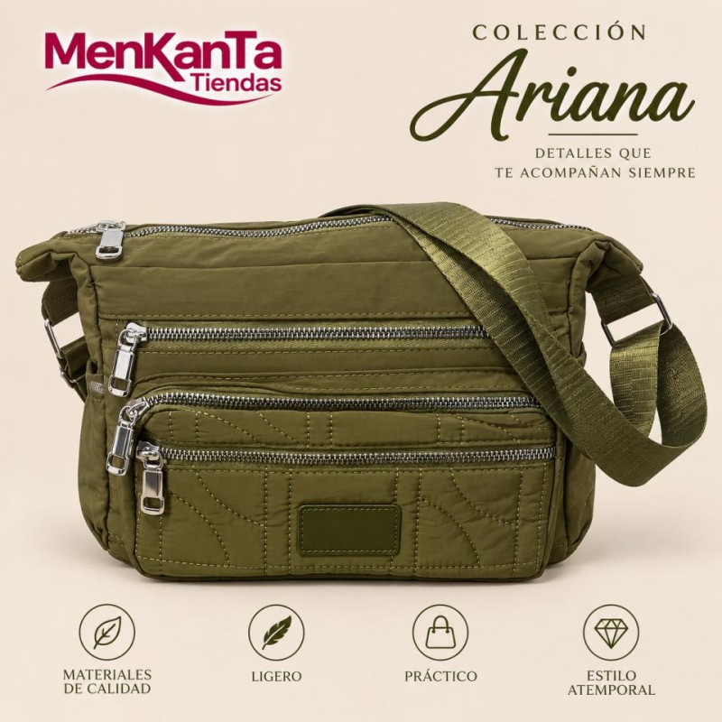 BOLSO BANDOLERA COLECCION ARIANA  GD
