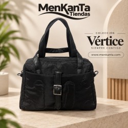 BOLSO DOS ASAS Y BANDOLERA  COLECCION VERTICE 