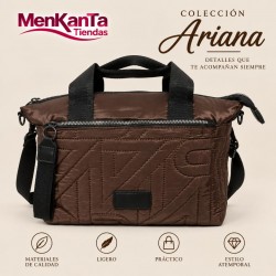 BOLSO COLECCION ARIANA DOS ASAS Y BANDOLERA