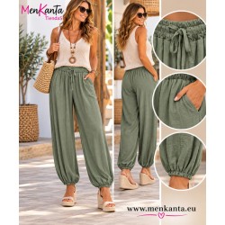 PANTALON LISO T LINO GOMA ABAJO 