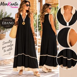 VESTIDO LARGO COLECCION VIÑEDO