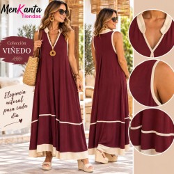 VESTIDO LARGO COLECCION VIÑEDO