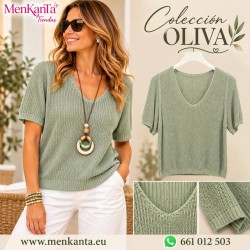 JERSEY COLECCION OLIVA MANGA CORTA