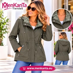 CHAQUETA PARKA NOA REVERSIBLE CON CAPUCHA