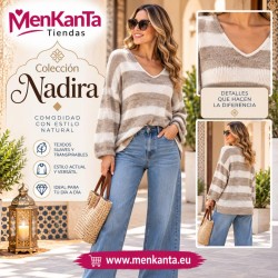 JERSEY NADIRA MANGA LARGA CUELLO PICO