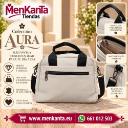 BOLSO AURA DOS ASAS CON BANDOLERA
