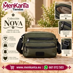 BOLSO NOVA BANDOLERA CON BOLSILLO DELANTERO 