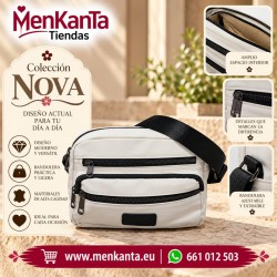 BOLSO NOVA BANDOLERA CON BOLSILLO DELANTERO 