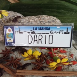 Placa Personalizada Dario