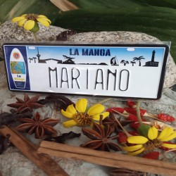 Placa Personalizada Mariano