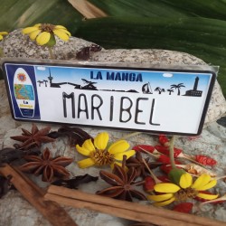 Placa Personalizada Maribel