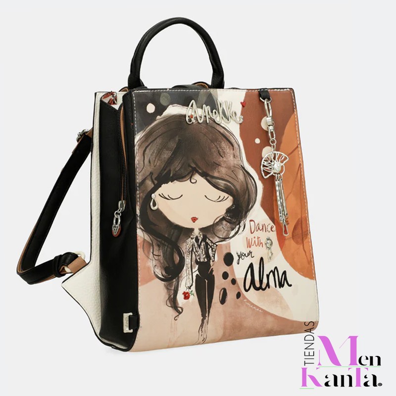 ANEKKE MOCHILA CUADRADA ALMA 40705-273 ANEKKE MOCHILA CUADRADA ALMA 40705-273