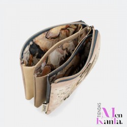 ANEKKE MONEDERO 3 COMPARTOS MEMORIES  40809-015