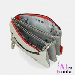 ANEKKE MONEDERO 3 COMPARTIMENTOS ALMA   40769-010