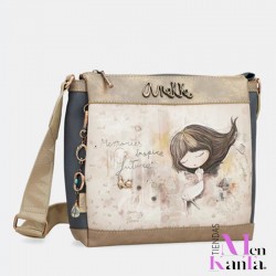 ANEKKE BOLSO BANDOLERA 3 COMP  MEMORIES  40803-039
