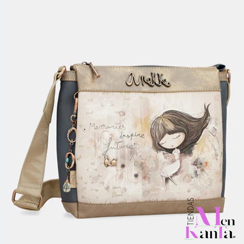 ANEKKE BOLSO BANDOLERA 3 COMP MEMORIES 40803-039 ANEKKE BOLSO BANDOLERA 3 COMP MEMORIES 40803-039