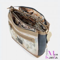 ANEKKE BOLSO BANDOLERA 3 COMP  MEMORIES  40803-039