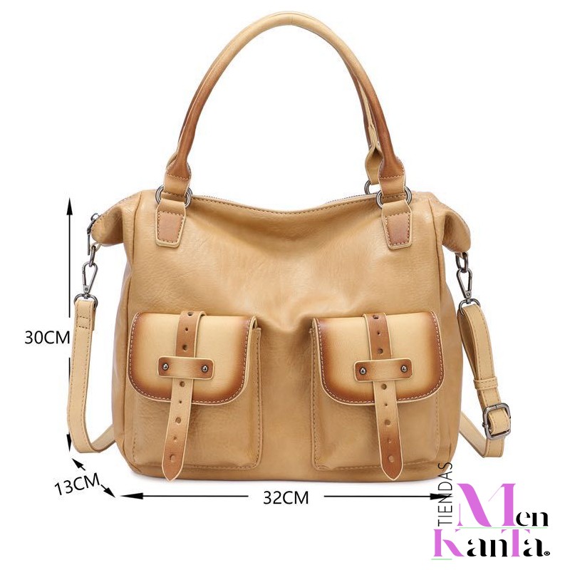 BOLSO MANO ANDREA CON BANDOLERA