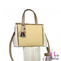 BOLSO TANIA CON DOS ASAS Y BANDOLERA 