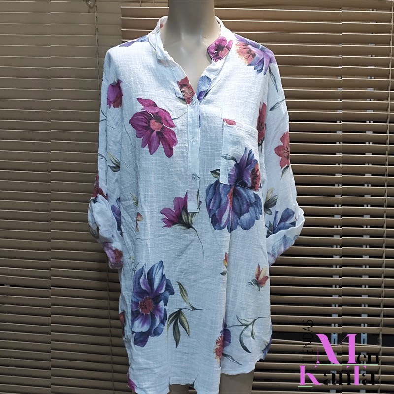 CAMISA MARINA MANGA
