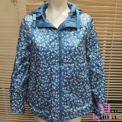 CHAQUETA PARKA DIANA MUJER REVERSIBLE CON CAPUCHA 