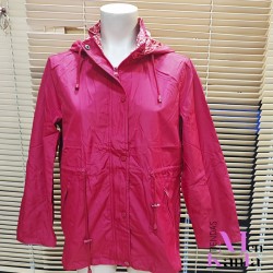 CHAQUETA PARKA EVA MUJER REVERSIBLE CON CAPUCHA 