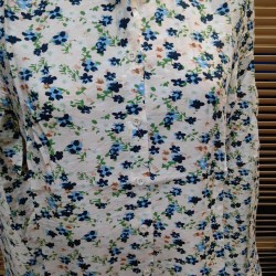 CAMISA ESTAMPADA FLORES MANGA LARGA